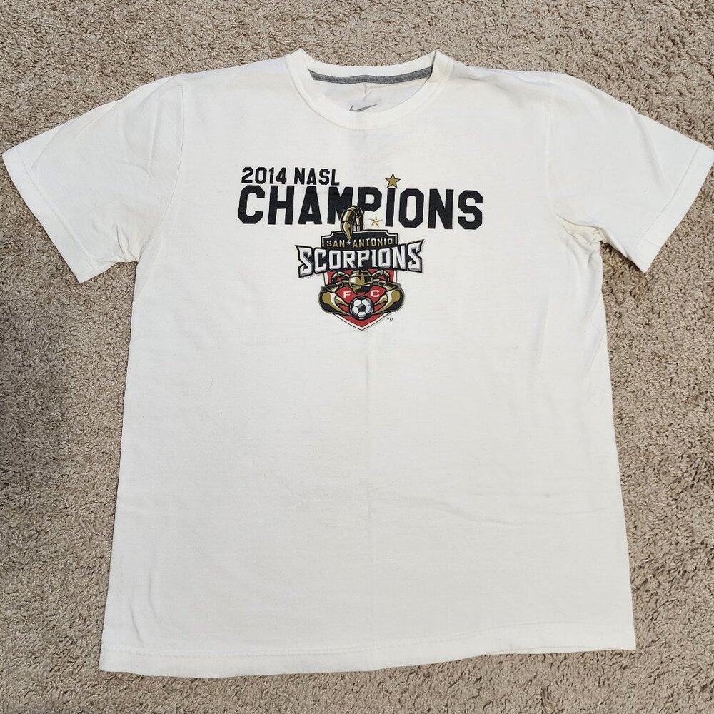 San Antonio Scorpions - 2014 NASL Champions Shirt - Nike - Medium